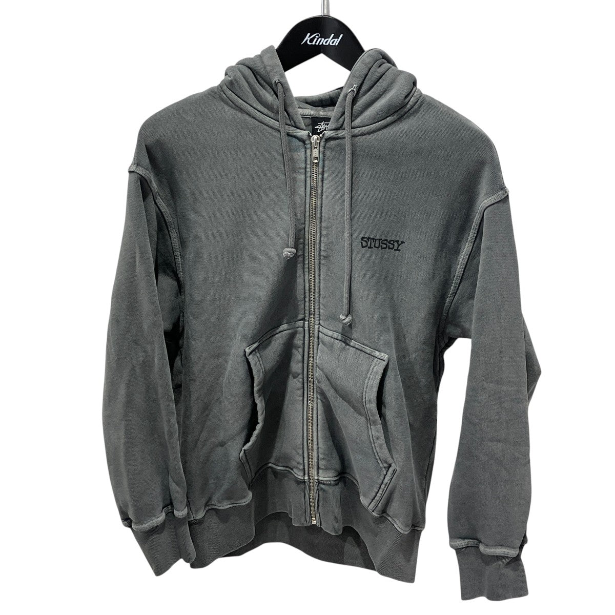 25SSJumbo Pigment Dyed Zip Hoodieジップアップフーディー1975078