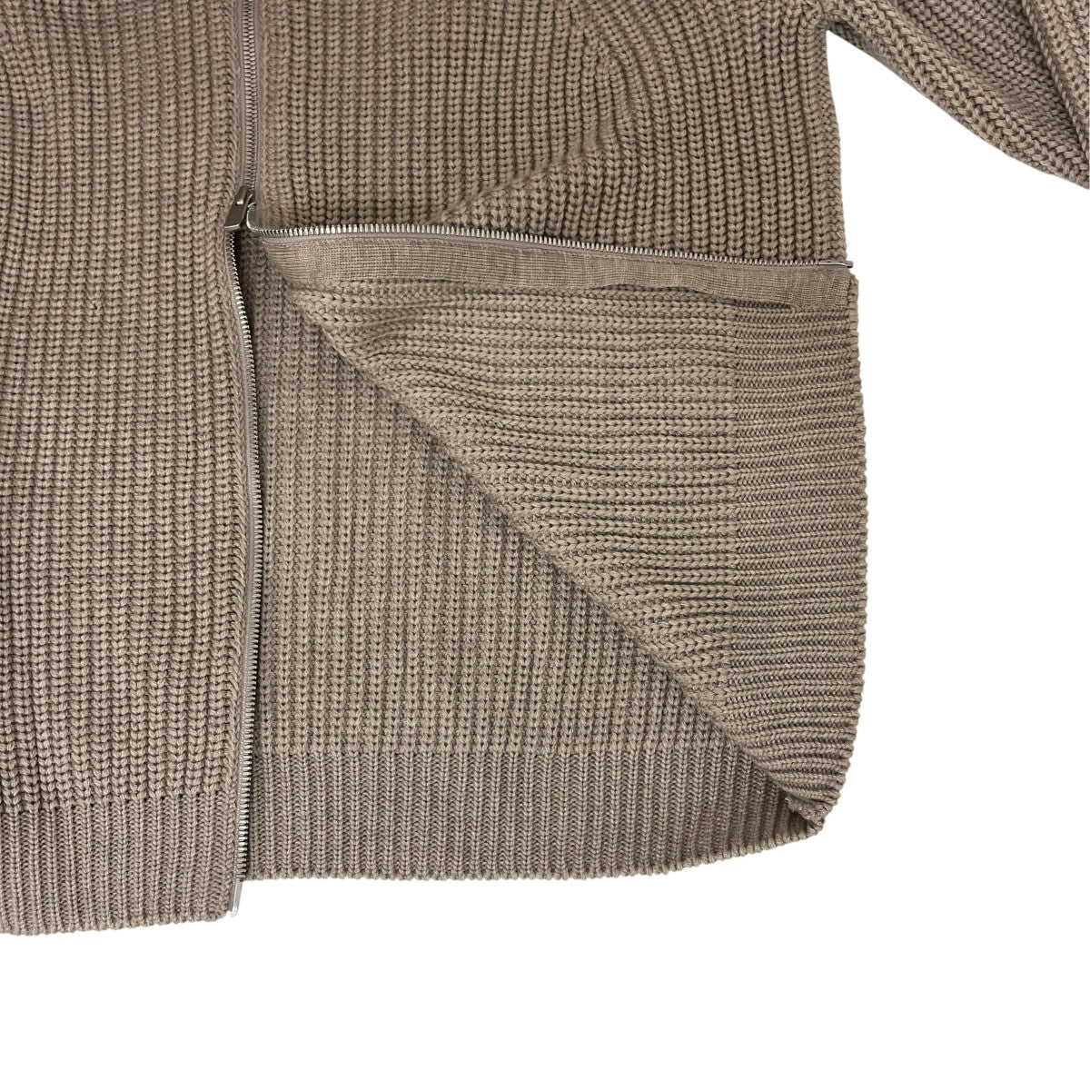 SIGNATURE DRIVERS KNITダブルジップニットジャケットBN-23FM-033