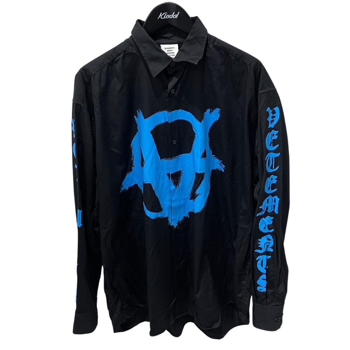 20SSDOUBLE ANARCHY LOGO SHIRT長袖シャツUE52SH360B