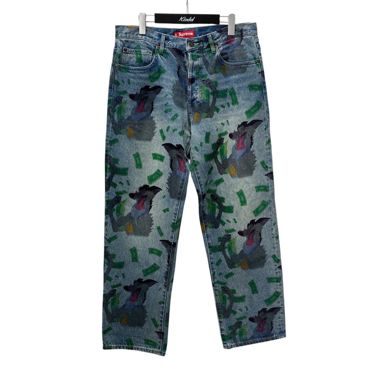 25AWALL DOGS GO TO HEAVEN LOOSE FIT JEANデニムパンツ