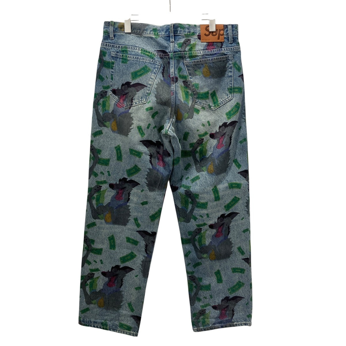 25AWALL DOGS GO TO HEAVEN LOOSE FIT JEANデニムパンツ