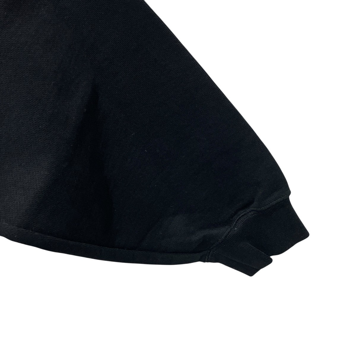 Black hoodie with logo embroideryフーディーUA53HD260B