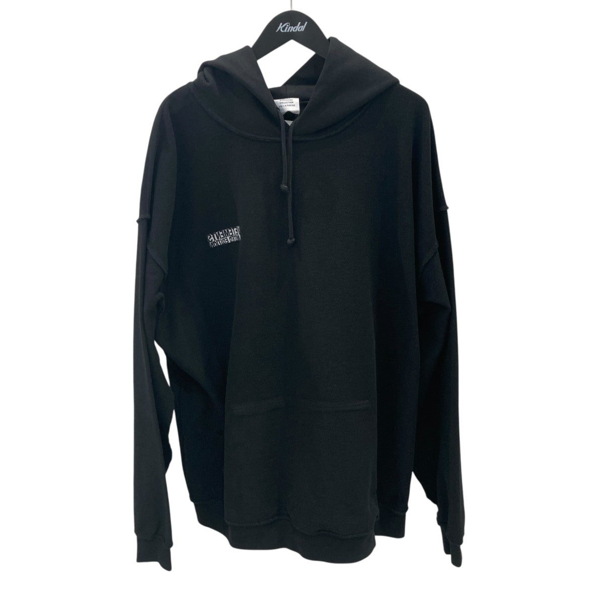 ALL BLACK INSIDE OUT HOODIEスウェットパーカーUA53HD280B