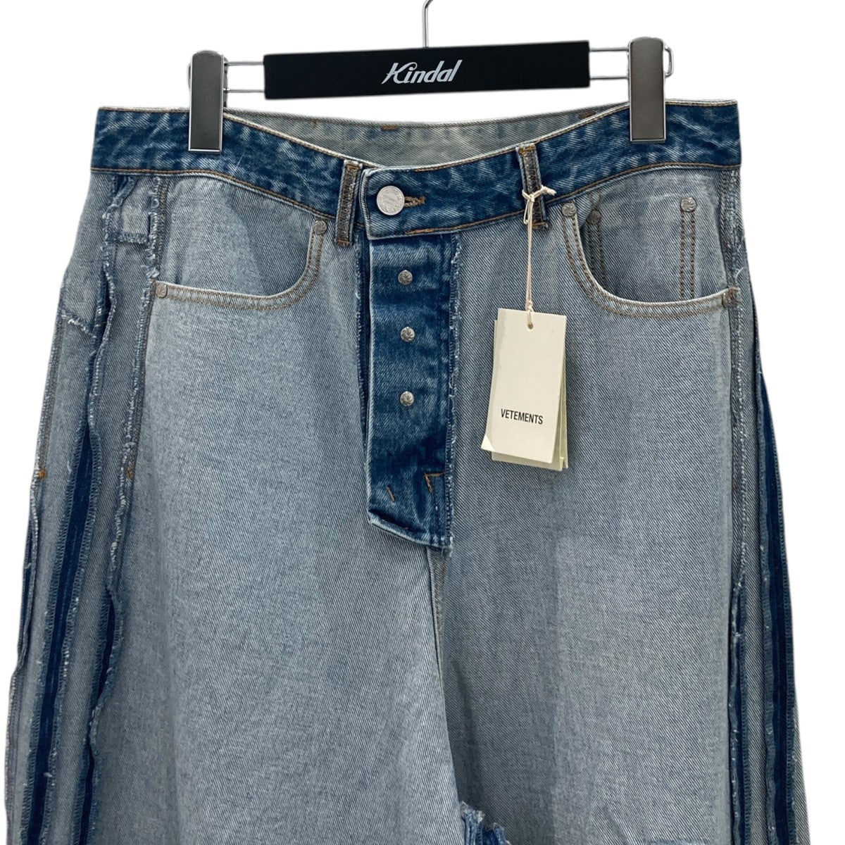 INSIDE OUT BIG SHAPE DESTROYED JEANSデニムパンツUA53PA650L