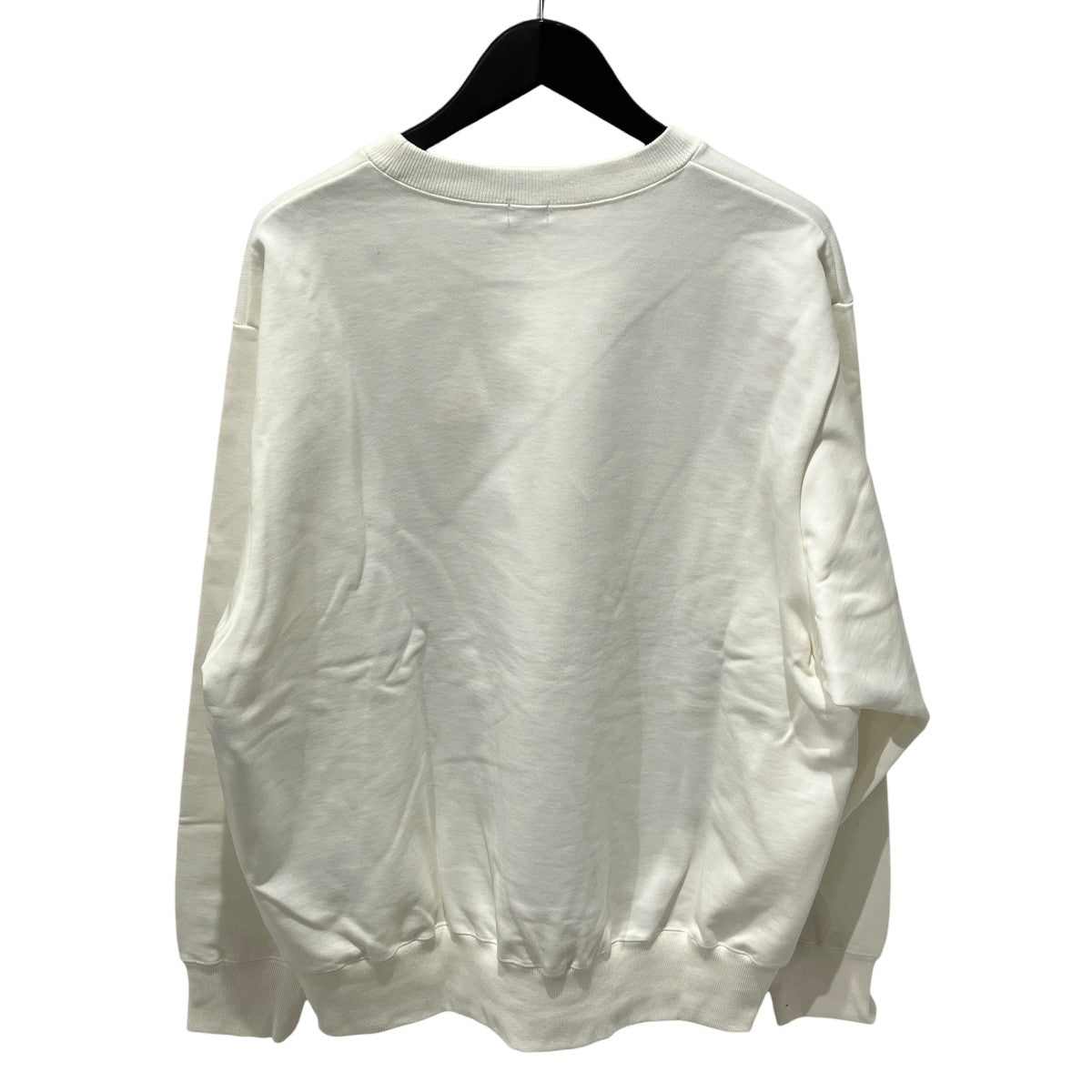 22AWメッセージプリント クルーネックスウェットシャツスウェット22WBM-T08233