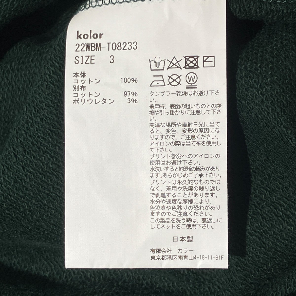 22AWグラフィックプリントクルーネックスウェットシャツスウェット22WBM-T08233