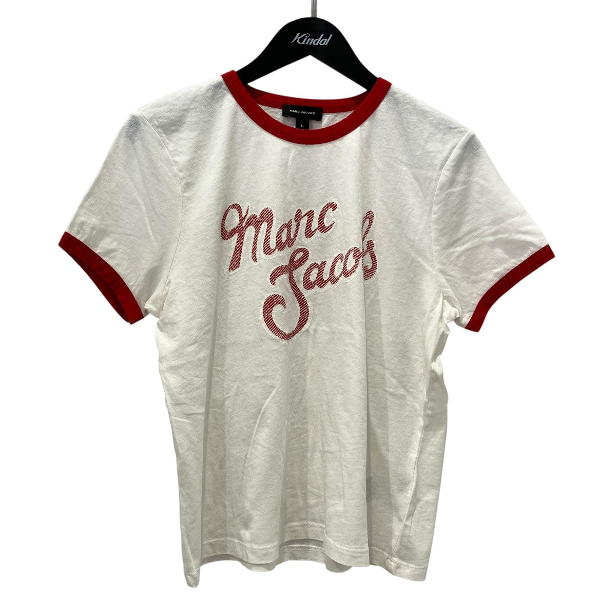 26SSマーク ロゴ リンガー ウィメンズ Tシャツ2P6RTP009C36-101