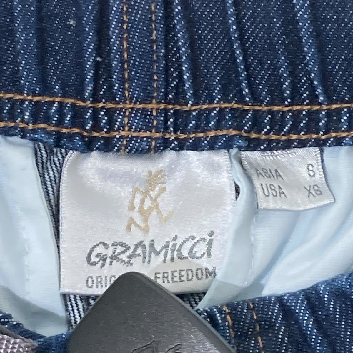 GRAMICCI クライミングパンツ ワイドテーパードデニムパンツG25M-P042 古着・中古-7枚目のアイテム画像