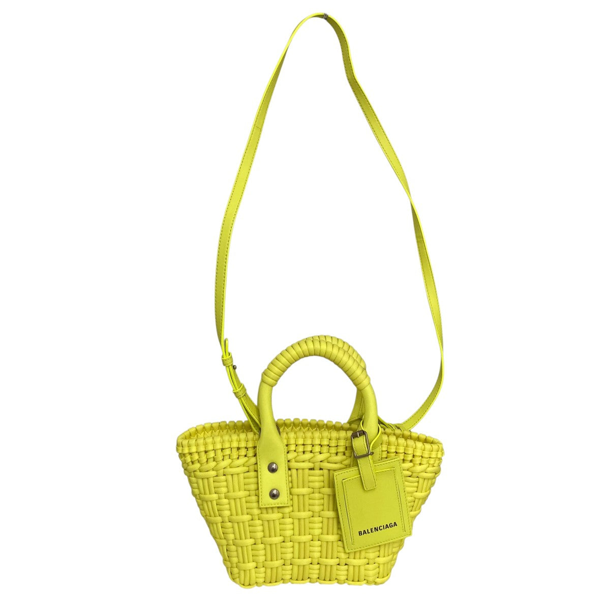 BALENCIAGA BISTRO XXS BASKETミニショルダーバッグ 古着・中古-1枚目のアイテム画像