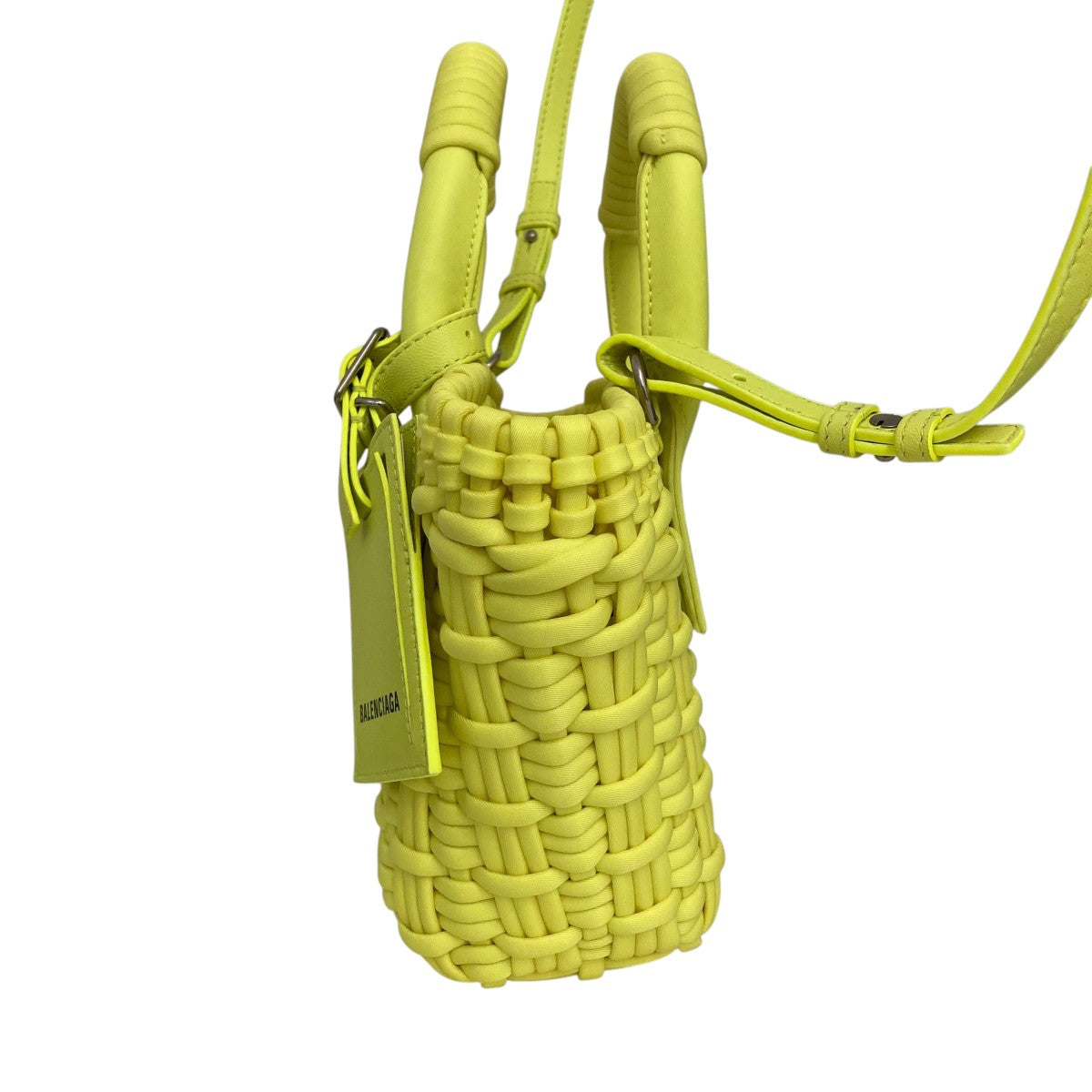 BALENCIAGA BISTRO XXS BASKETミニショルダーバッグ 古着・中古-3枚目のアイテム画像