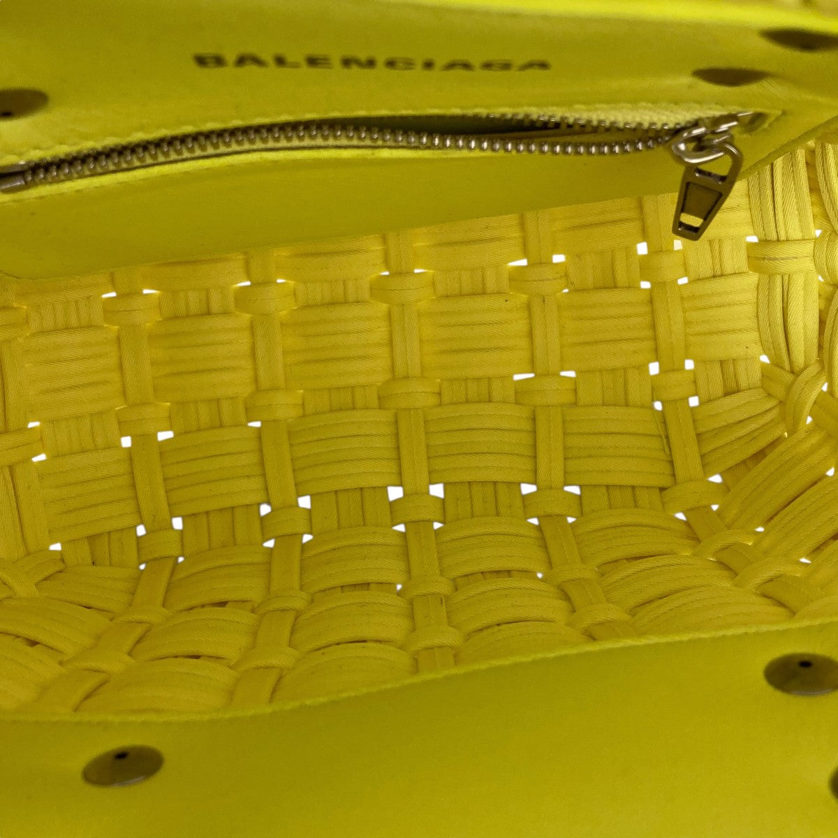 BALENCIAGA BISTRO XXS BASKETミニショルダーバッグ 古着・中古-5枚目のアイテム画像