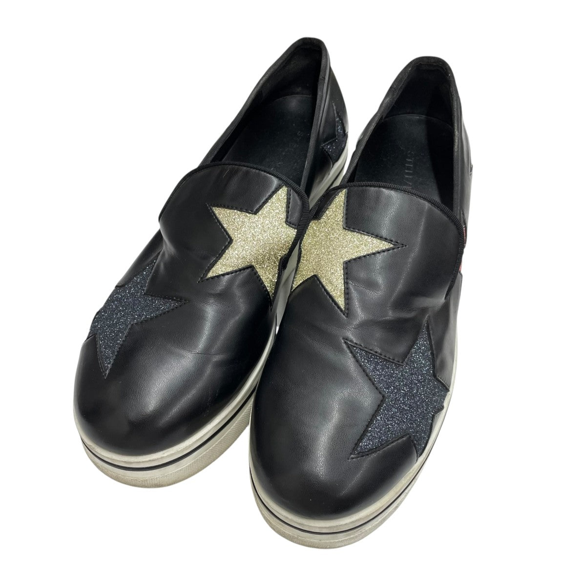 STELLA McCARTNEY グリッタースター厚底スリッポンスニーカー 古着・中古-1枚目のアイテム画像