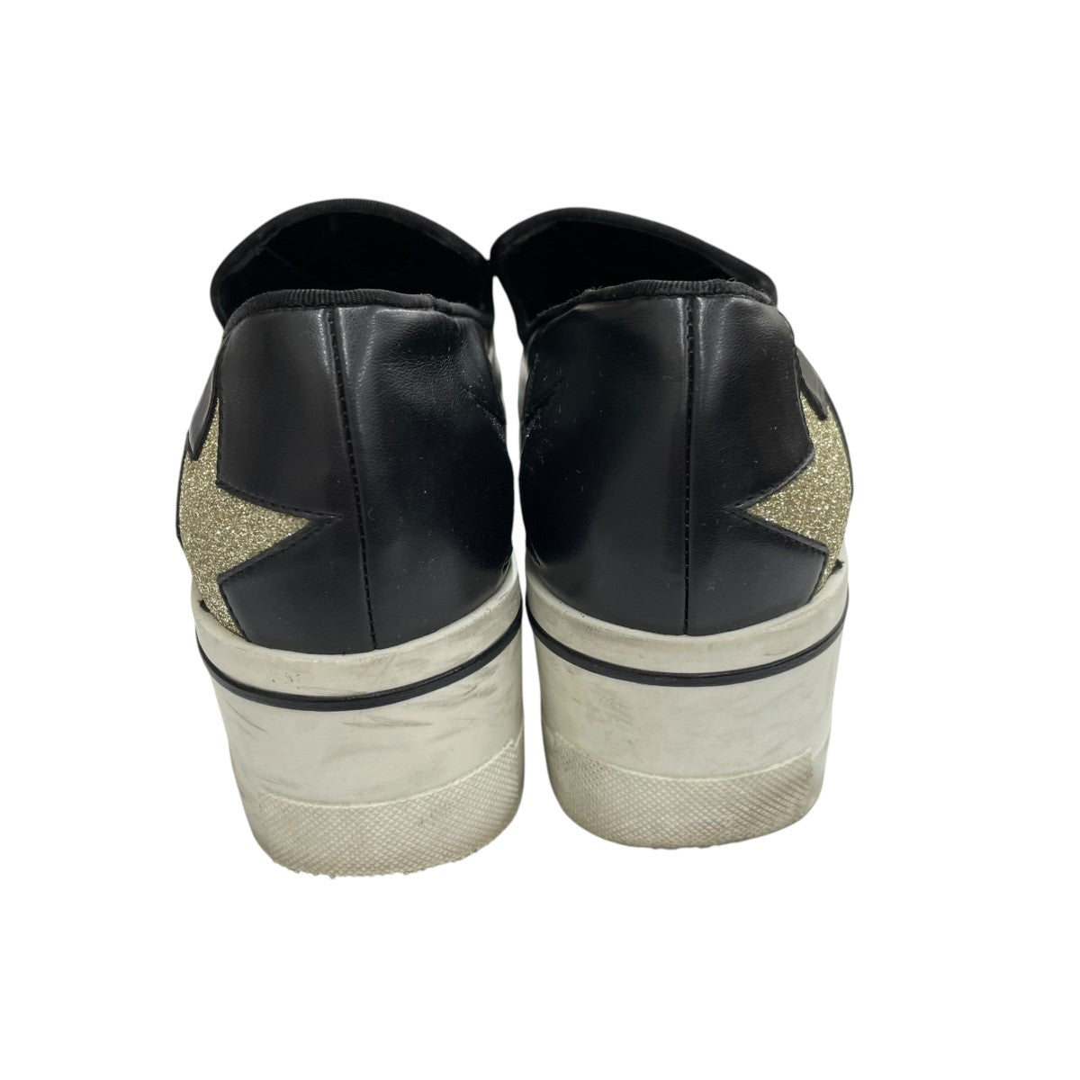 STELLA McCARTNEY グリッタースター厚底スリッポンスニーカー 古着・中古-2枚目のアイテム画像