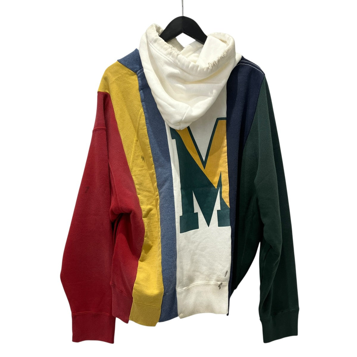 Vertical switching hoodieスウェットA10HD581