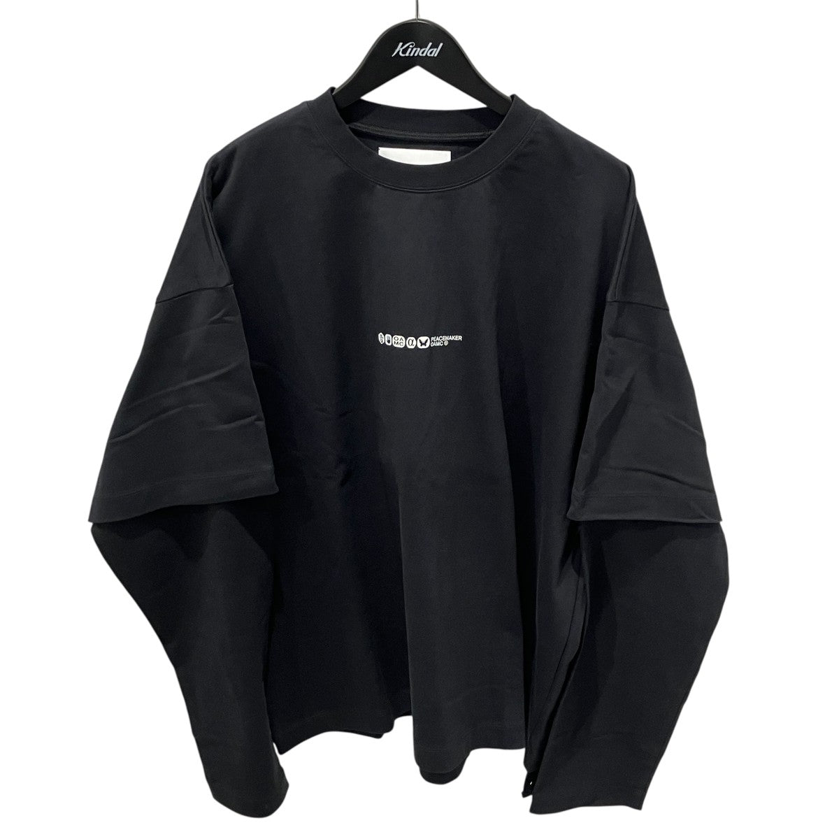 Peacemaker Painted Double Layer Boxy T-shirt長袖TシャツPCM1OT05NJE003099