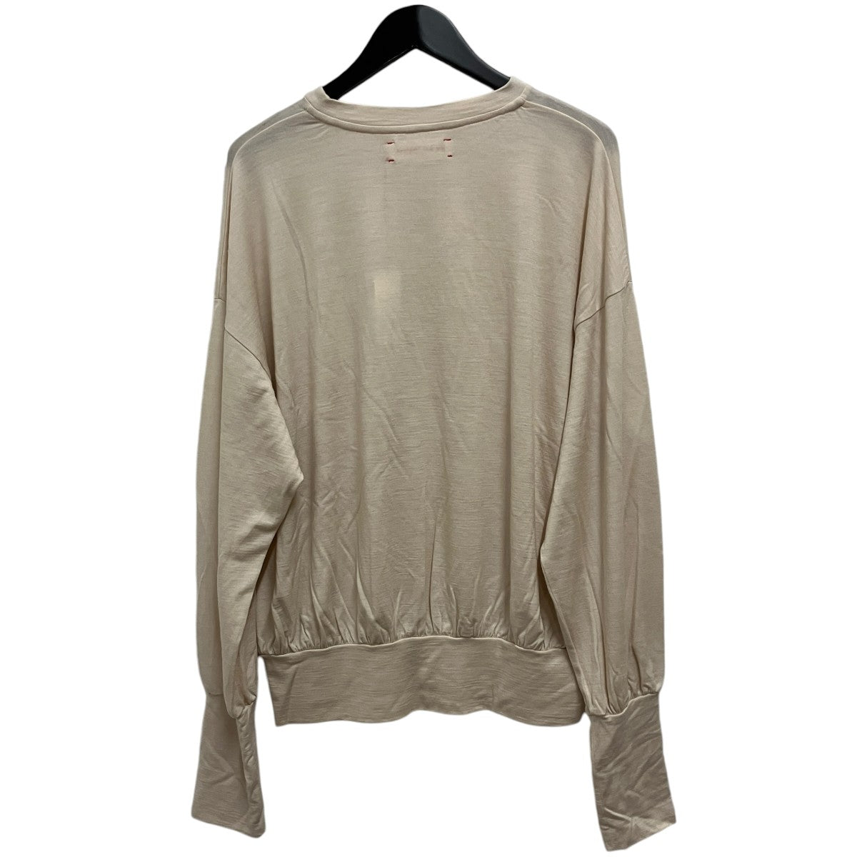 barbell object sw bo top (loose)長袖TシャツBO-06CN02 古着・中古-2枚目のアイテム画像