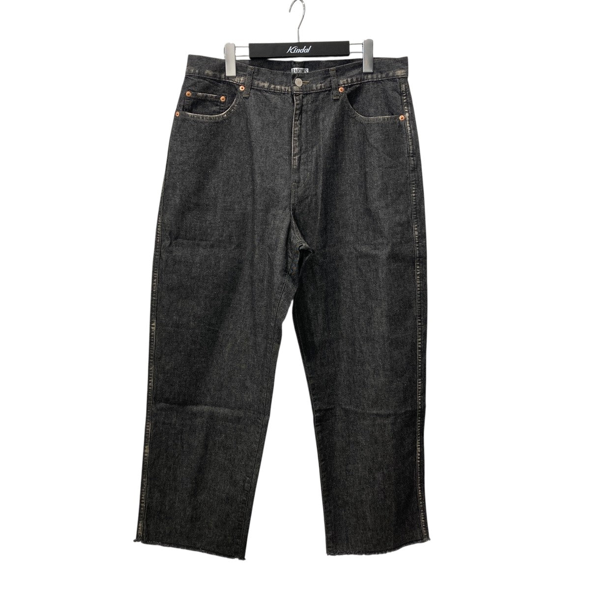 10oz Rub denimTOTO塩素擦り加工デニムパンツ14S25AF310P