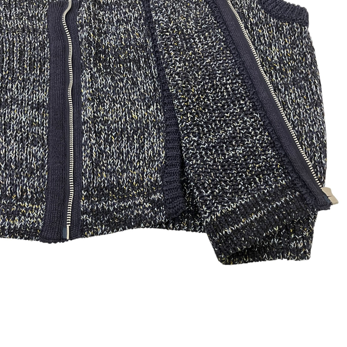 ENCOMING Knitted Asymmetric VestニットベストSS23-KNAV 古着・中古-5枚目のアイテム画像