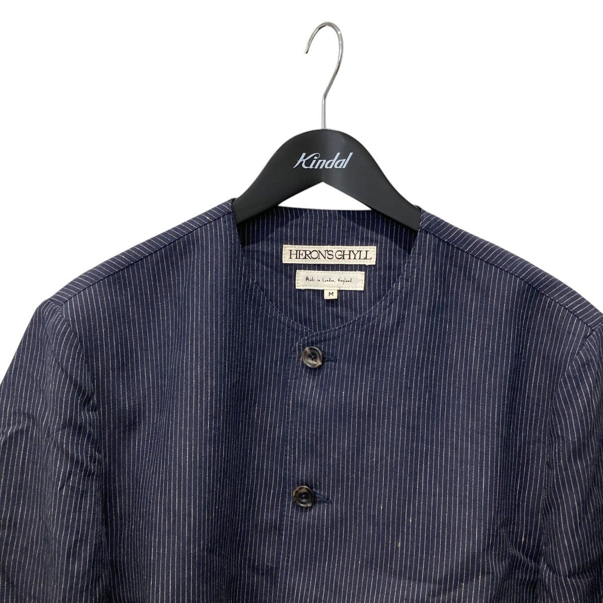 FARALLON Collarless Jacketノーカラージャケット