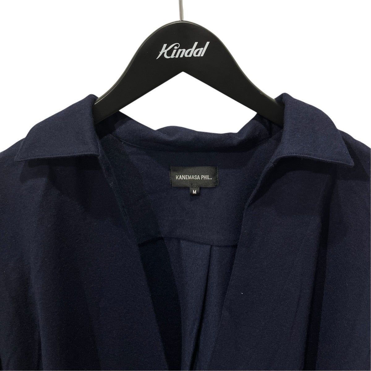 KANEMASA PHIL． 36G CASHMERE VARRUSE SHIRT長袖シャツKM24A-039 古着・中古-3枚目のアイテム画像