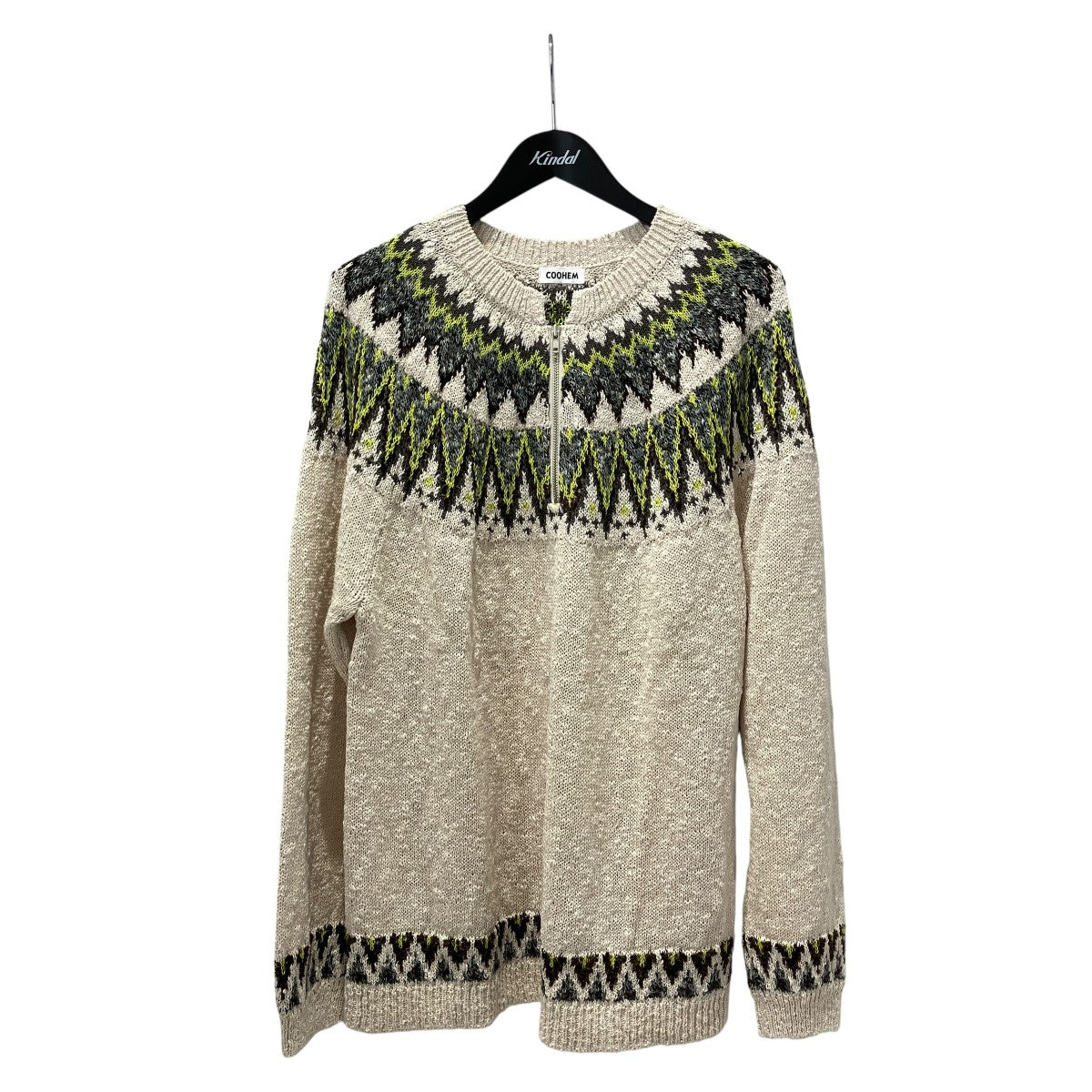 SUMMER NORDIC KNIT P Oニット13-252-011