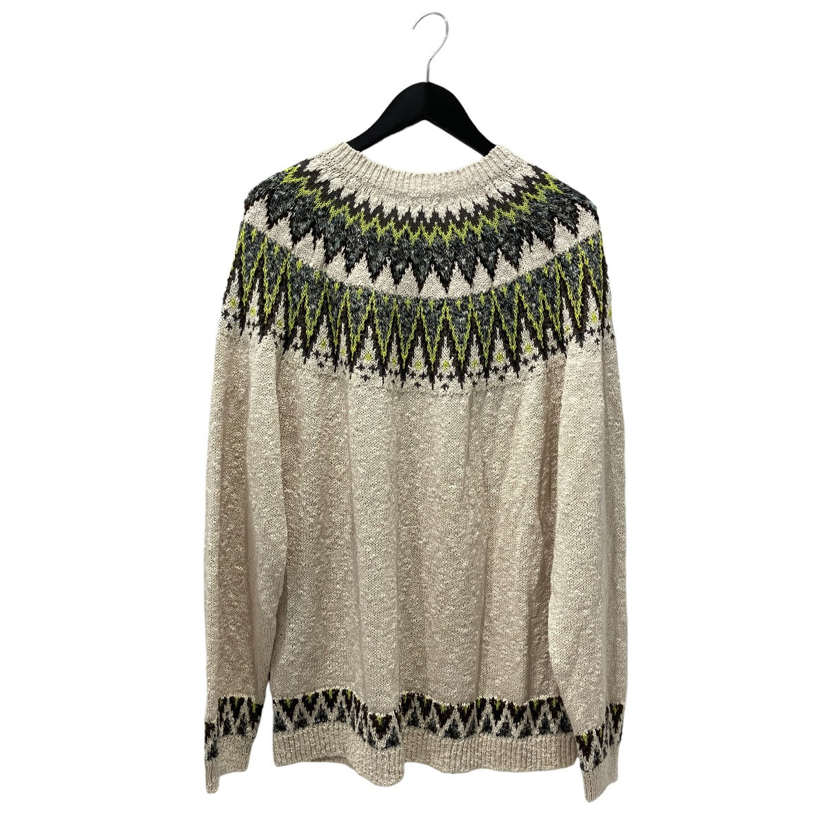 SUMMER NORDIC KNIT P Oニット13-252-011