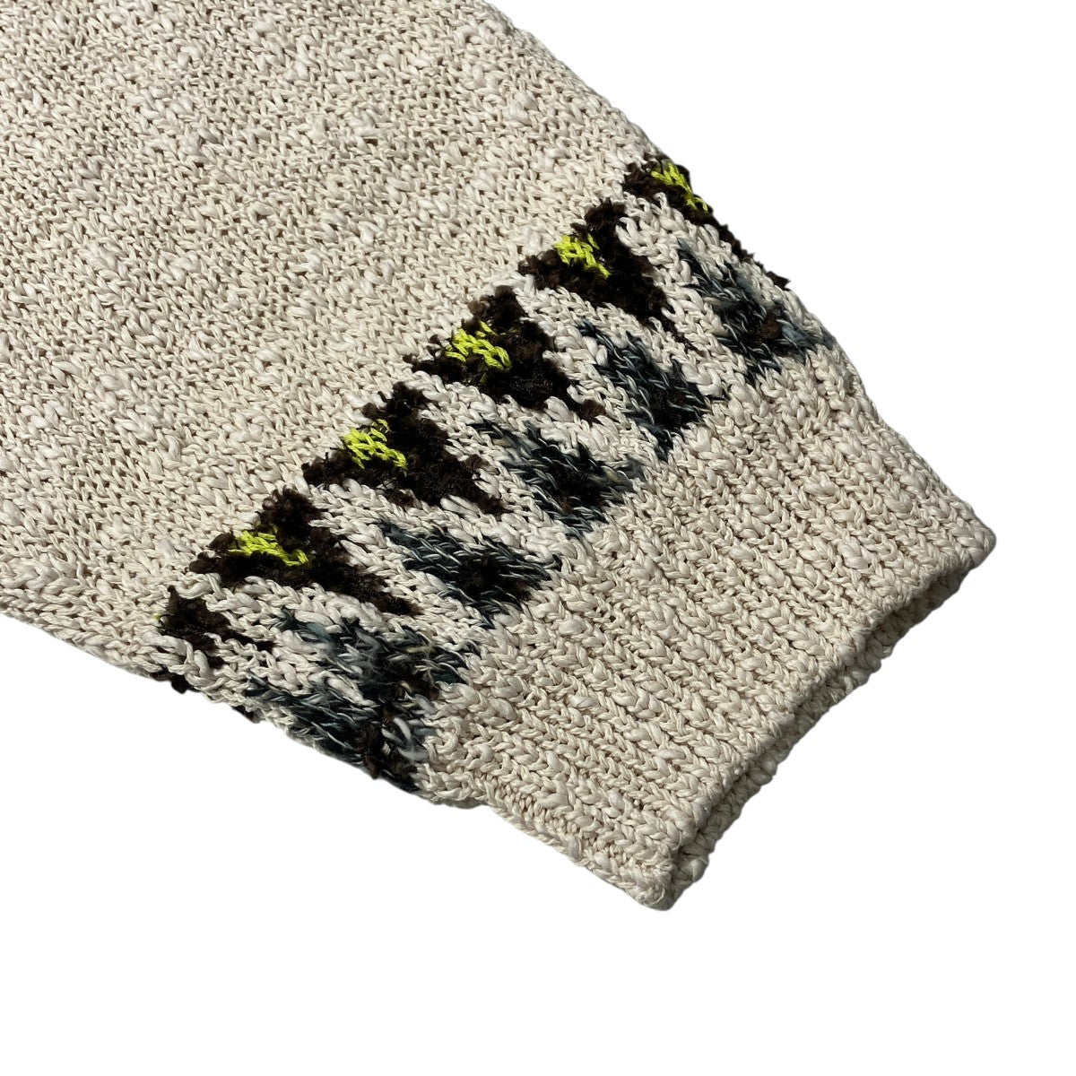 SUMMER NORDIC KNIT P Oニット13-252-011