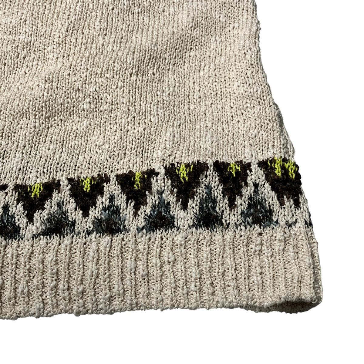 SUMMER NORDIC KNIT P Oニット13-252-011