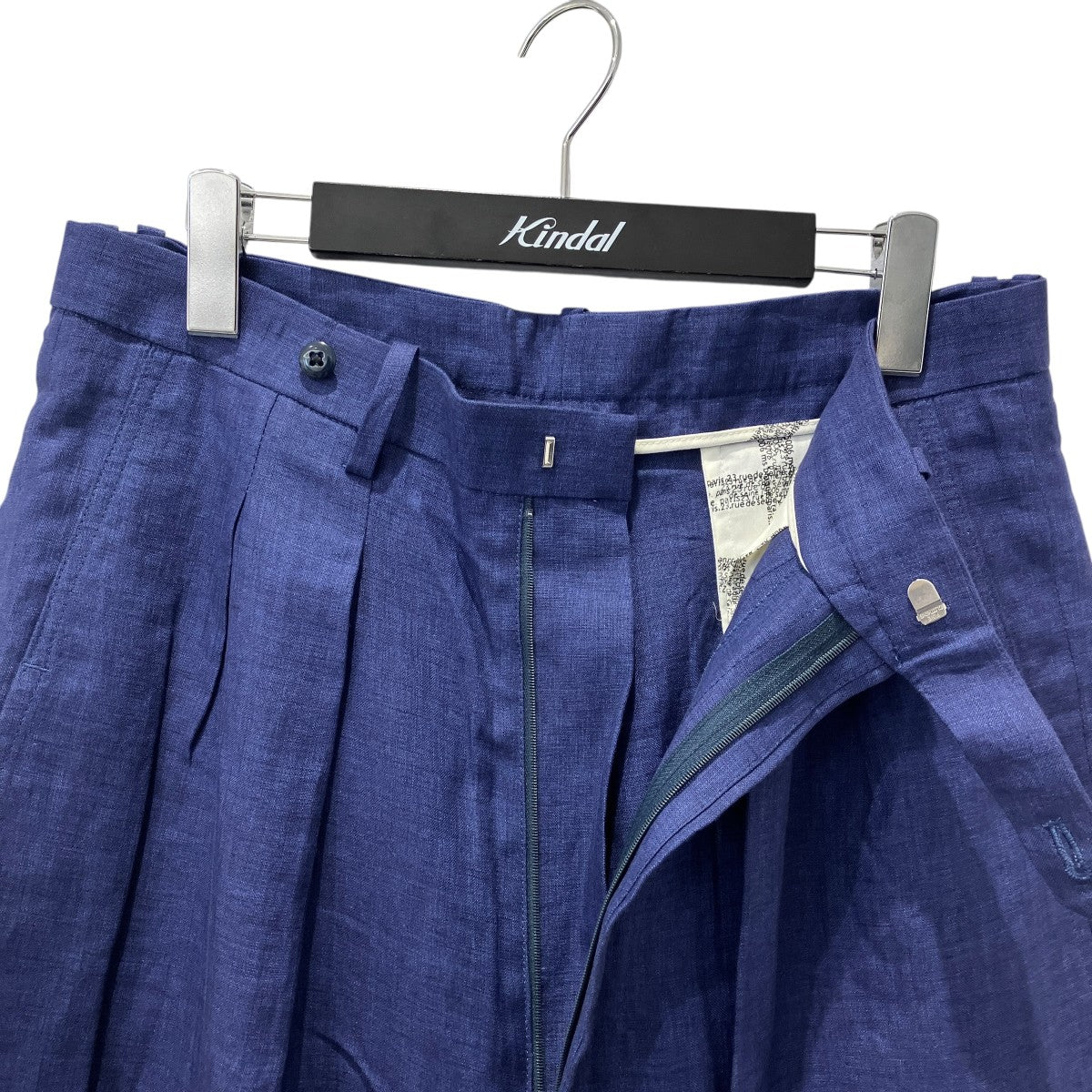 LINEN HARLEM PANTSタックパンツ221201