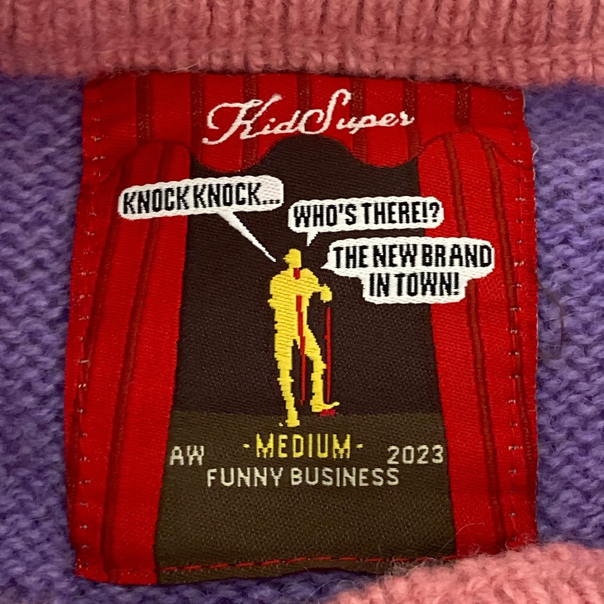 FUNNY BUSINESS SWEATERニット