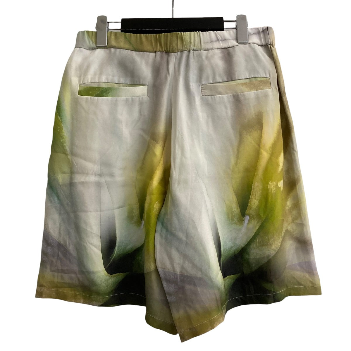 SILK ABOBE-THE KNEE SHORTSハーフパンツTA23SS-PT034