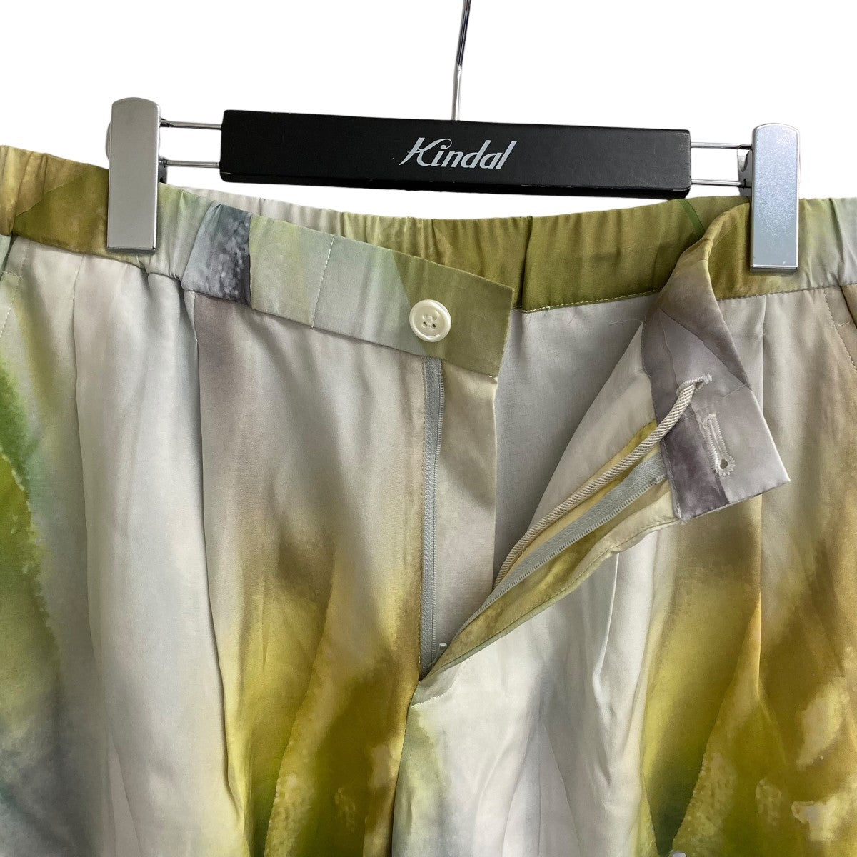 SILK ABOBE-THE KNEE SHORTSハーフパンツTA23SS-PT034