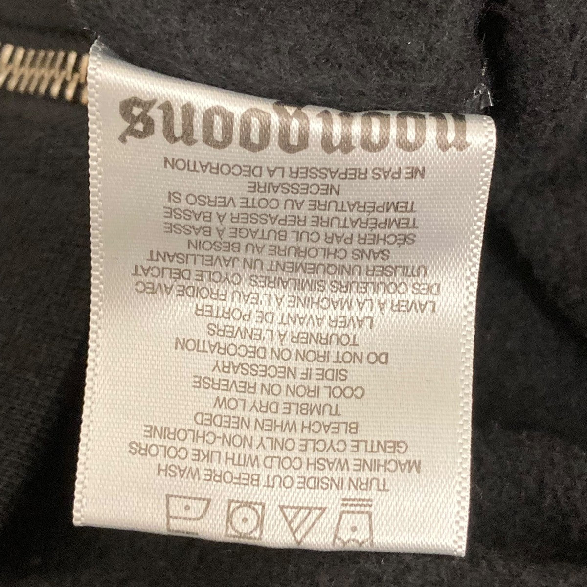 NAKEOUT ZIP HOODIEパーカーNGSS23004