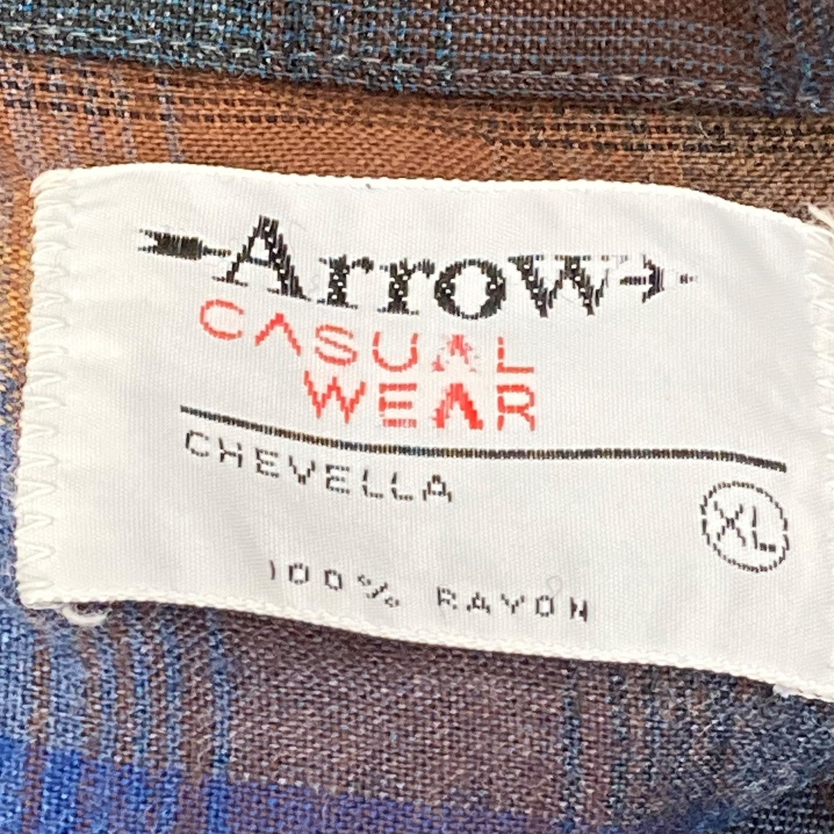 70s OMBRE CHECK RAYON SHIRTチェックシャツ9709 R10