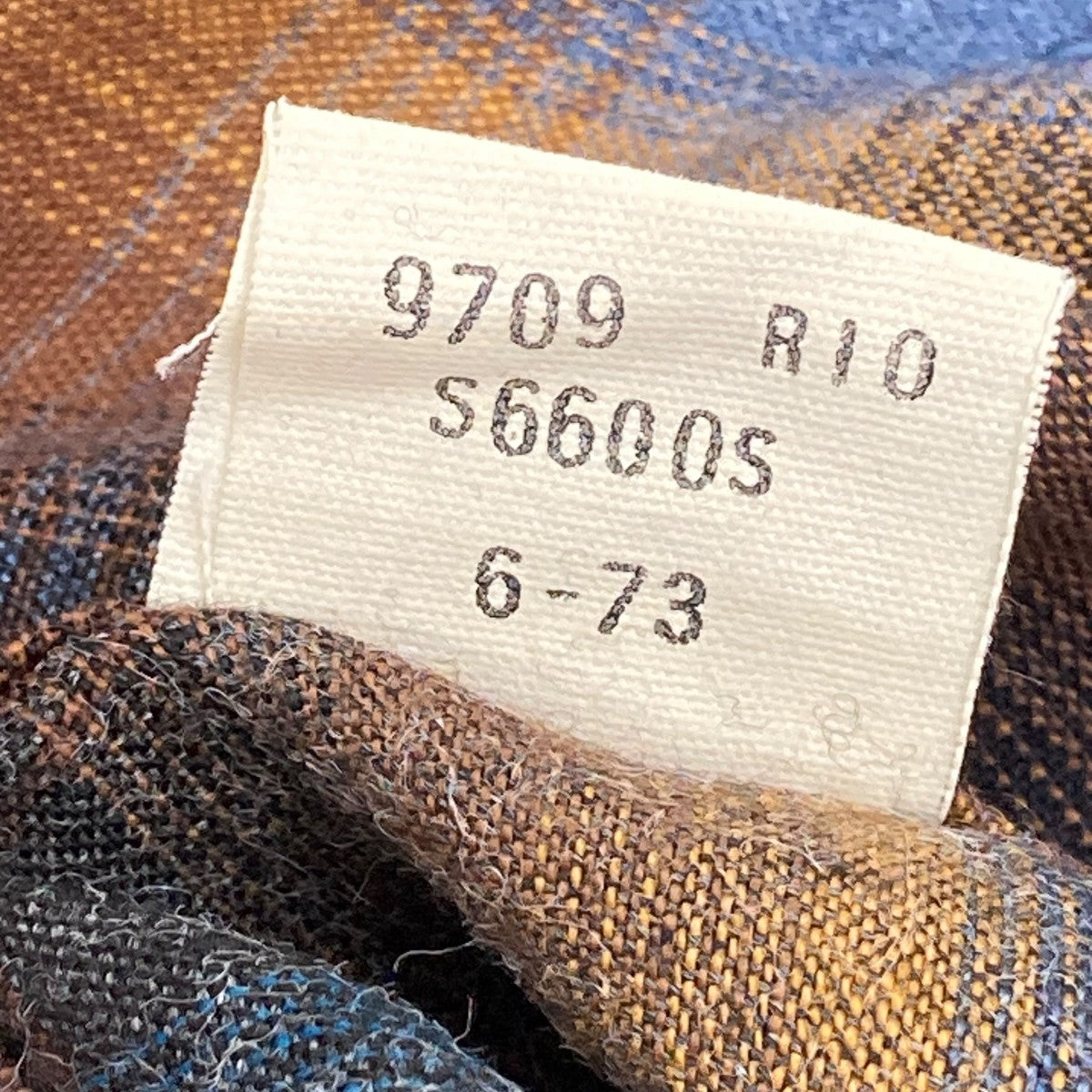 70s OMBRE CHECK RAYON SHIRTチェックシャツ9709 R10