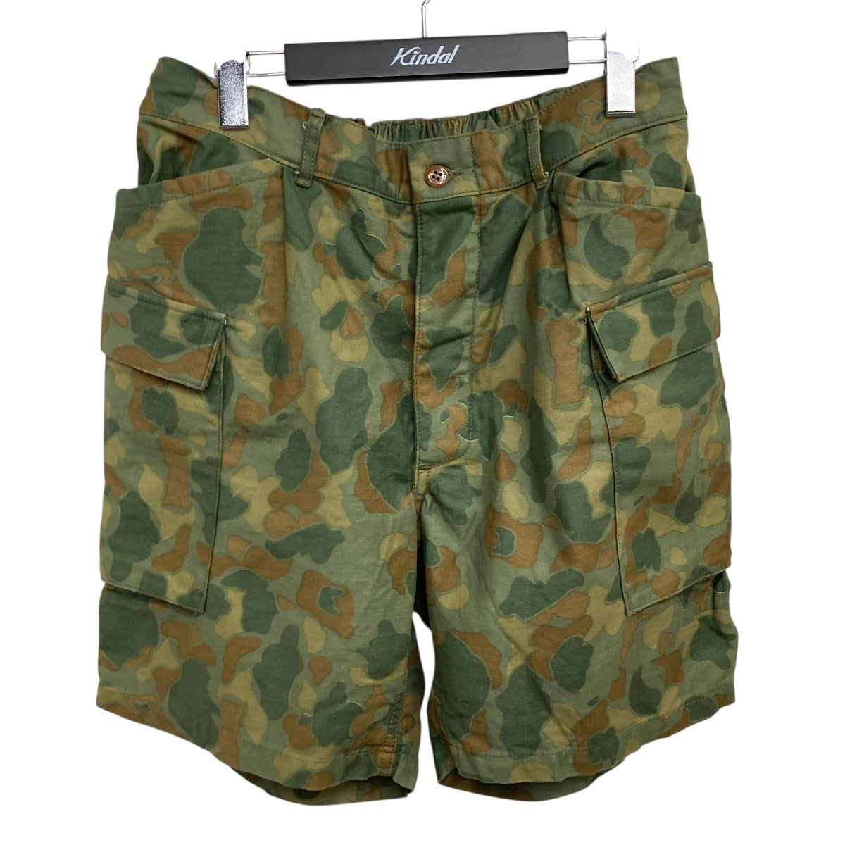 Back Satin Frog Skin Camoハーフパンツ