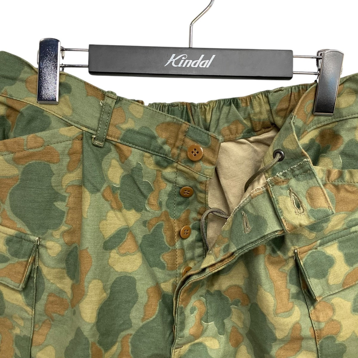 Back Satin Frog Skin Camoハーフパンツ