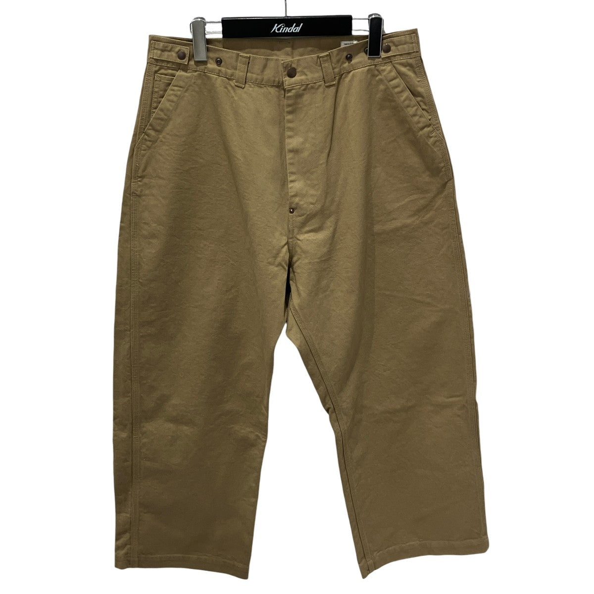 BELL PANTS Beige Chinoワイドパンツ180-126