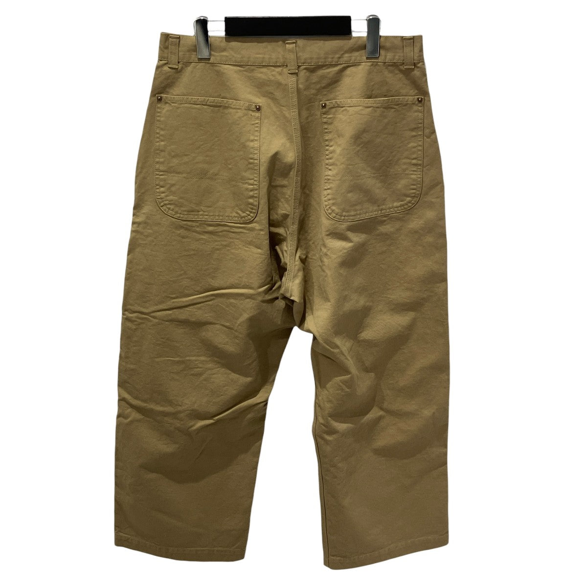 BELL PANTS Beige Chinoワイドパンツ180-126
