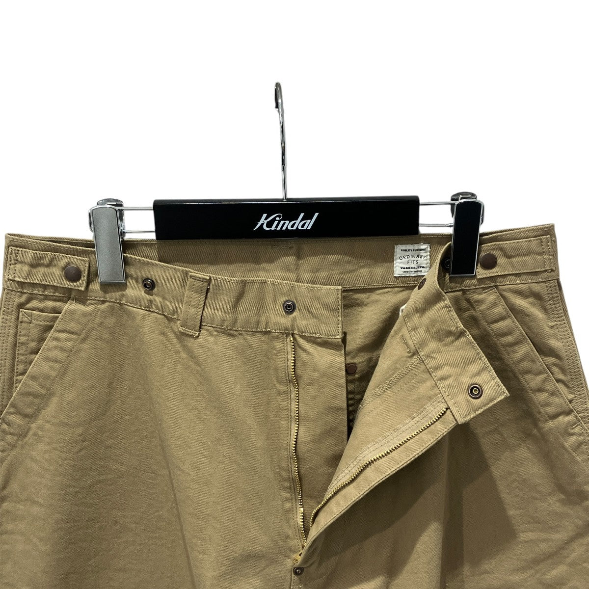 BELL PANTS Beige Chinoワイドパンツ180-126