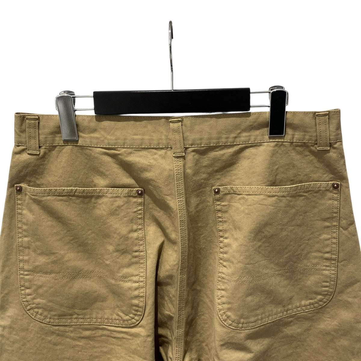 BELL PANTS Beige Chinoワイドパンツ180-126