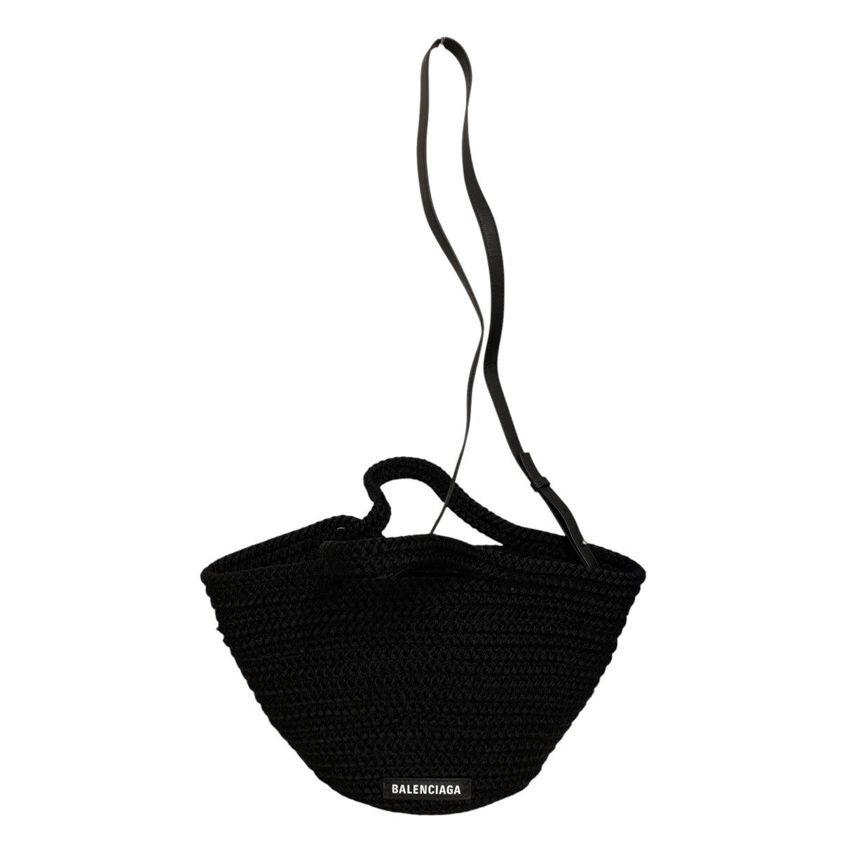BALENCIAGA IBIZAスモールバスケットかごバッグ 古着・中古-1枚目のアイテム画像