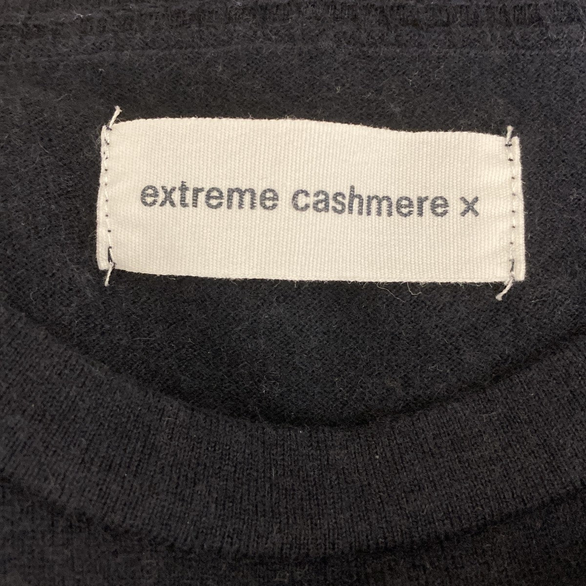 カシミヤニットTシャツ