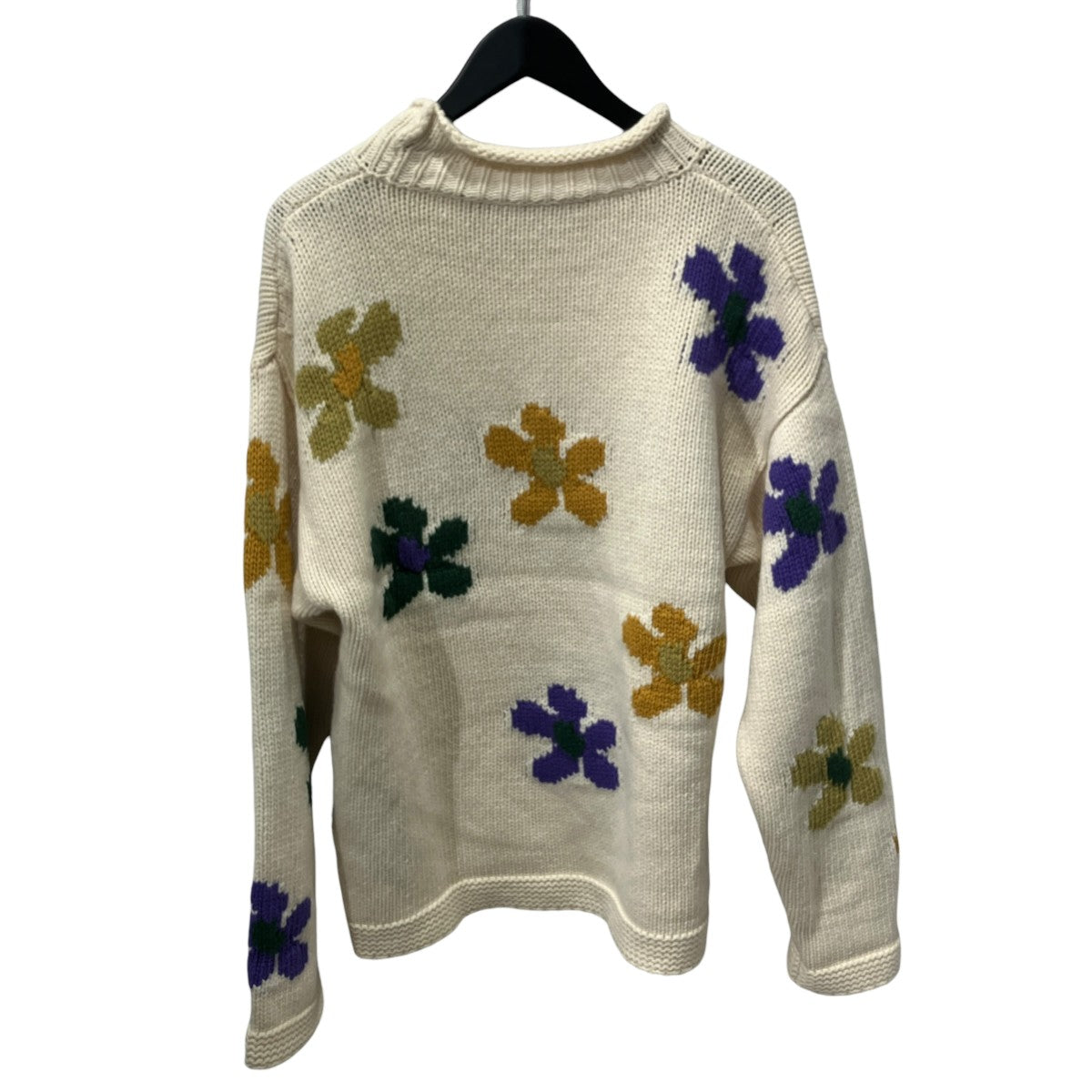 L HELLS FLOWER KNIT SWEATER長袖ニットPMHE038F22KNI001