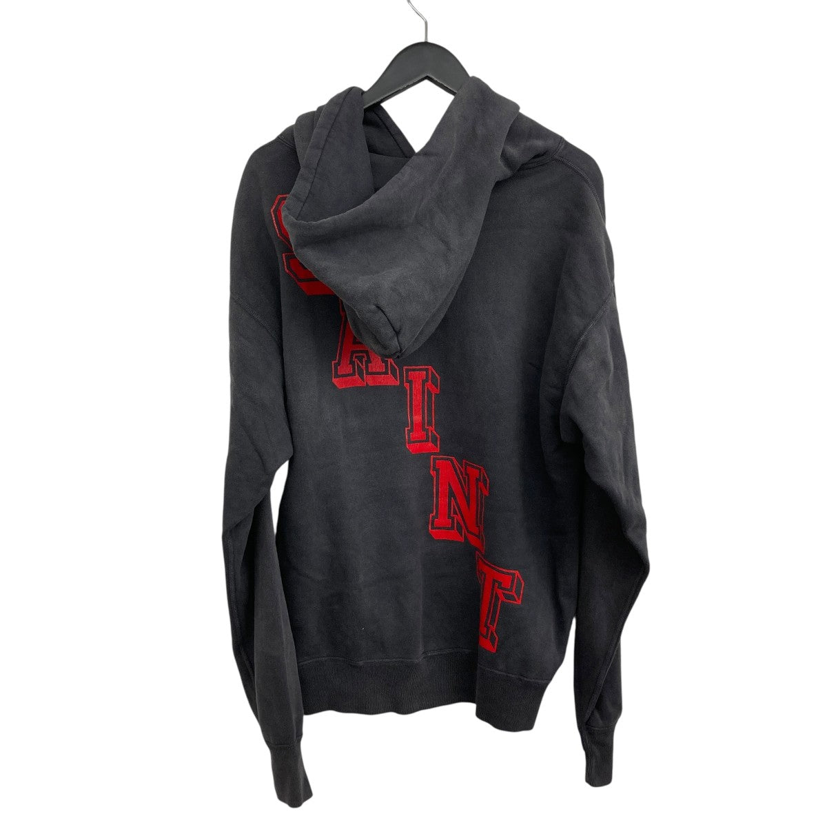 SAINT MICHAEL(セントマイケル) HOODIE ANGEL BLACKプルオーバ