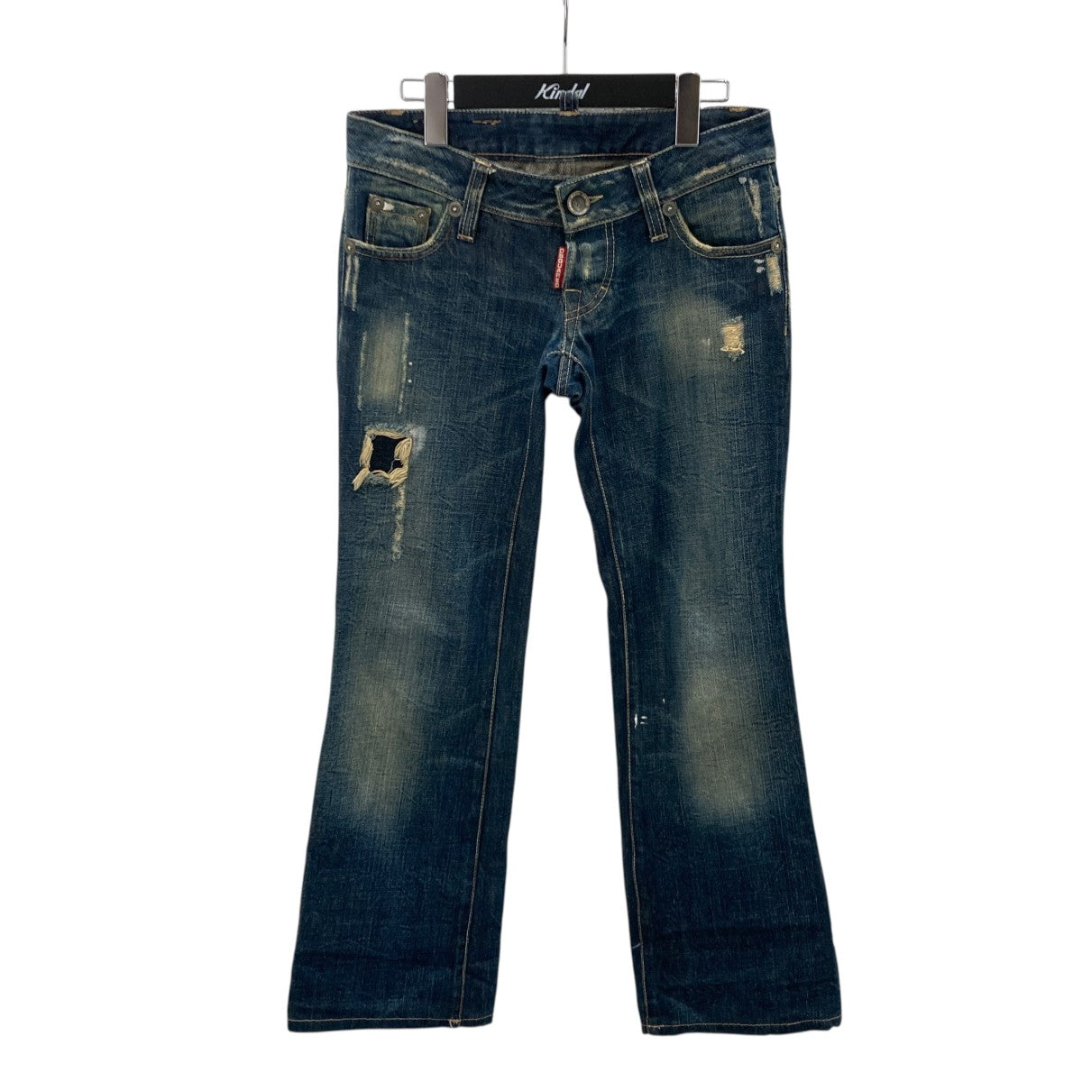 DSQUARED2 ダメージ加工デニムパンツ／ジーンズ72 LA044 古着・中古-1枚目のアイテム画像