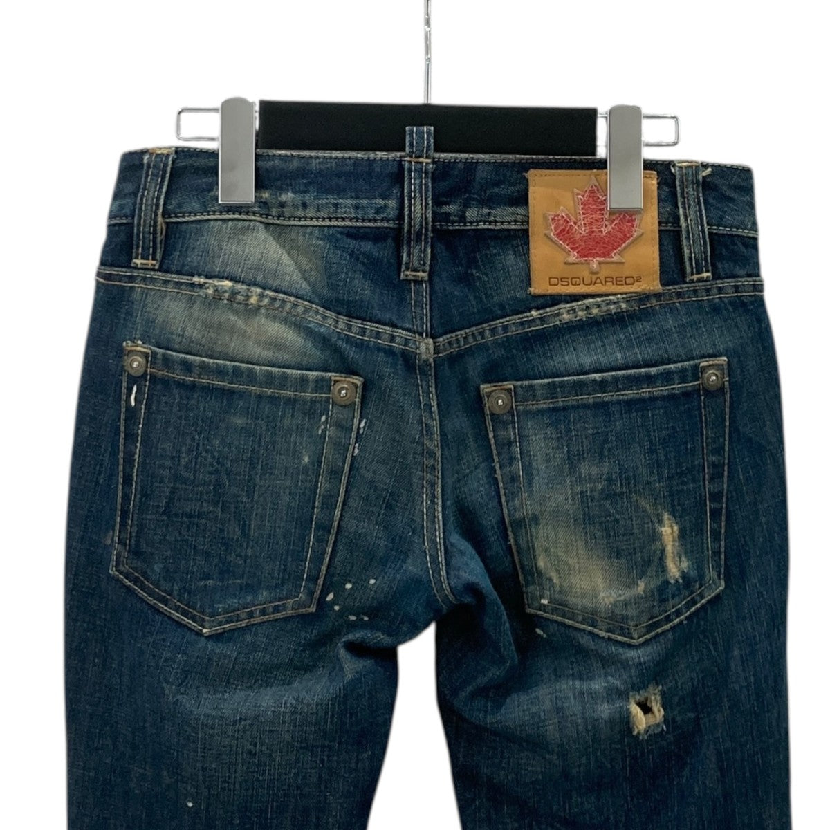 DSQUARED2 ダメージ加工デニムパンツ／ジーンズ72 LA044 古着・中古-4枚目のアイテム画像
