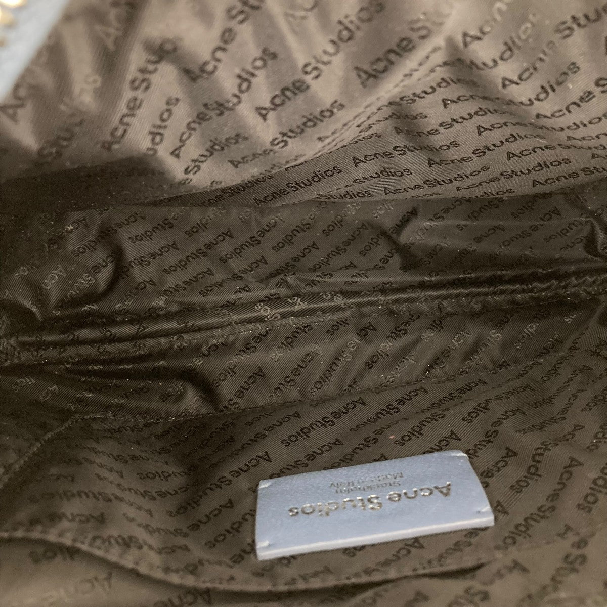 ACNE STUDIOS 26SSCAMERO PARTY SUEDE V2WAYショルダーバッグ 古着・中古-5枚目のアイテム画像