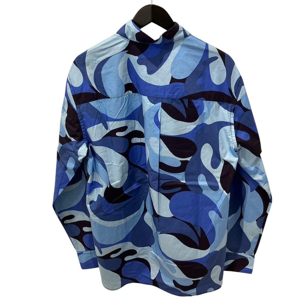 21AW総柄コットン長袖シャツ総柄シャツCUMU0212A0