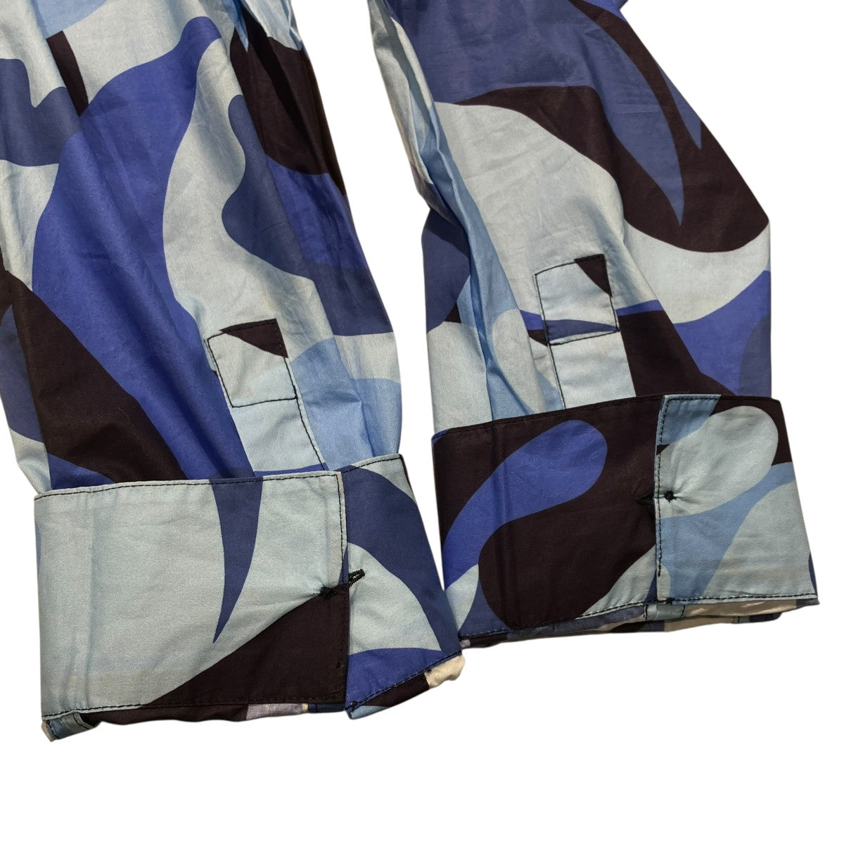 21AW総柄コットン長袖シャツ総柄シャツCUMU0212A0